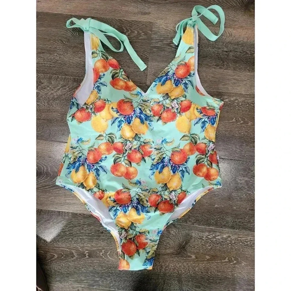 Posh Peanut Citrus Print Bikini - Picture 3 of 6
